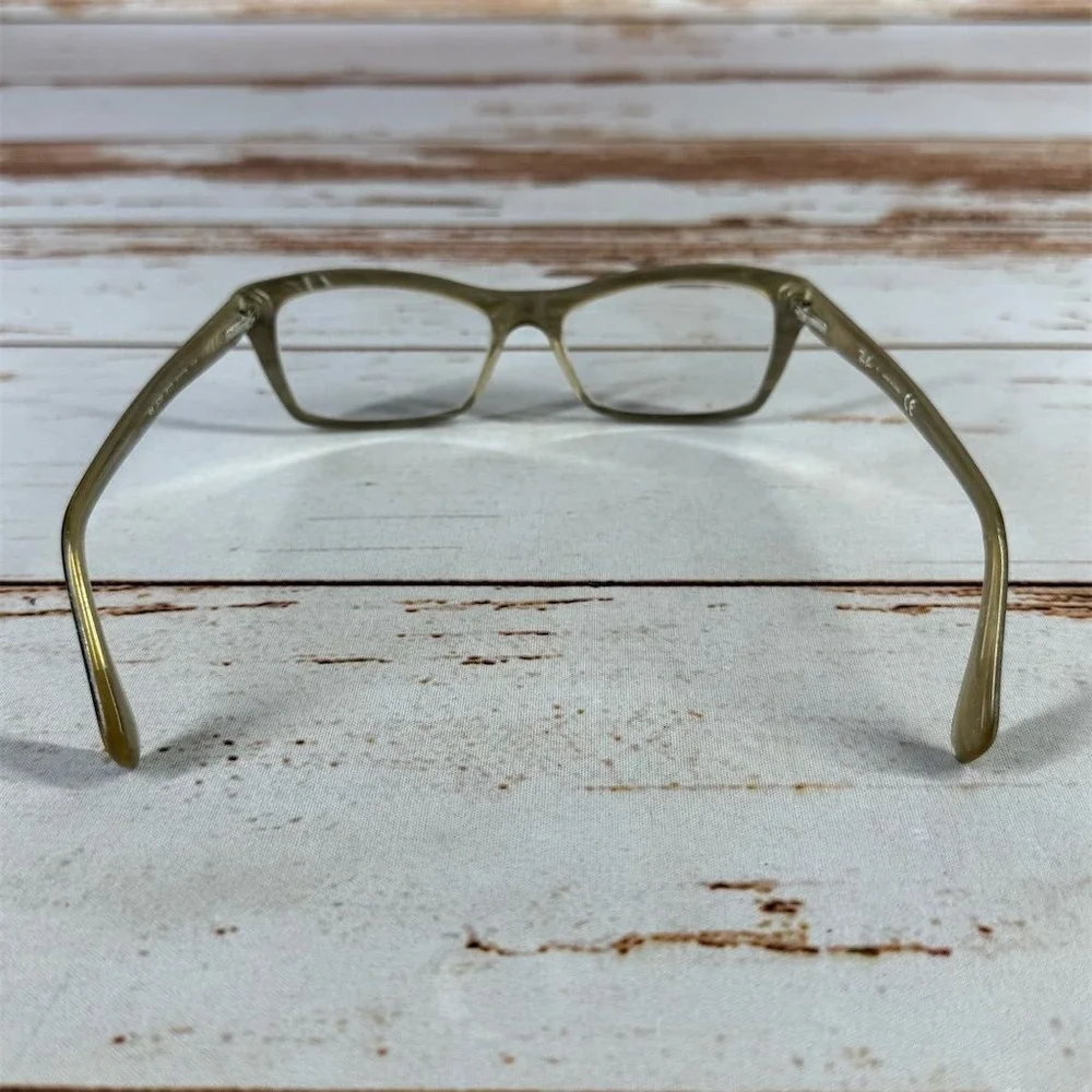 Ray-Ban RB5255 Brown Tortoise Rectangular Eyeglasses Frame Used
